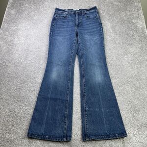 Universal Thread Jeans Women’s 8 Blue Flare High Rise Medium Wash Denim